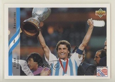 1994 Upper Deck World Cup English/Spanish Oscar Ruggeri #231 07u9