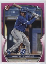 2023 Bowman Prospects Fuchsia 67/299 Lizandro Rodriguez #BP-47 12xs