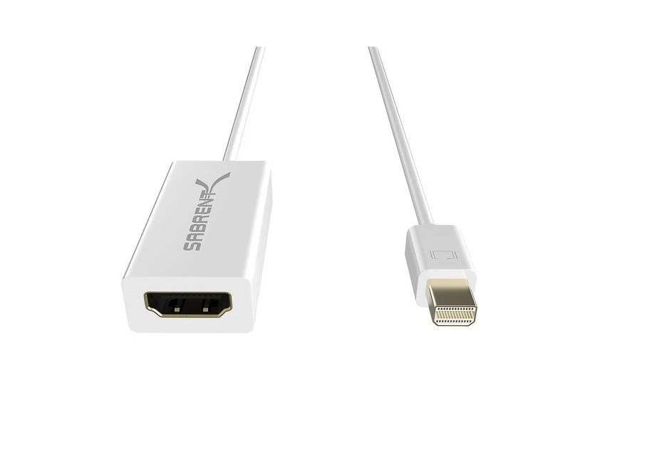 Sabrent Mini DisplayPort Thunderbolt 2 to HDMI Adapter 4K DA-MDHA - Image 2 of 2