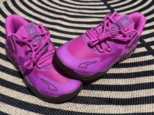 PUMA LaMelo Ball MB.01 Lo Disco Deep Orchid Purple GS 7Y 378031-01