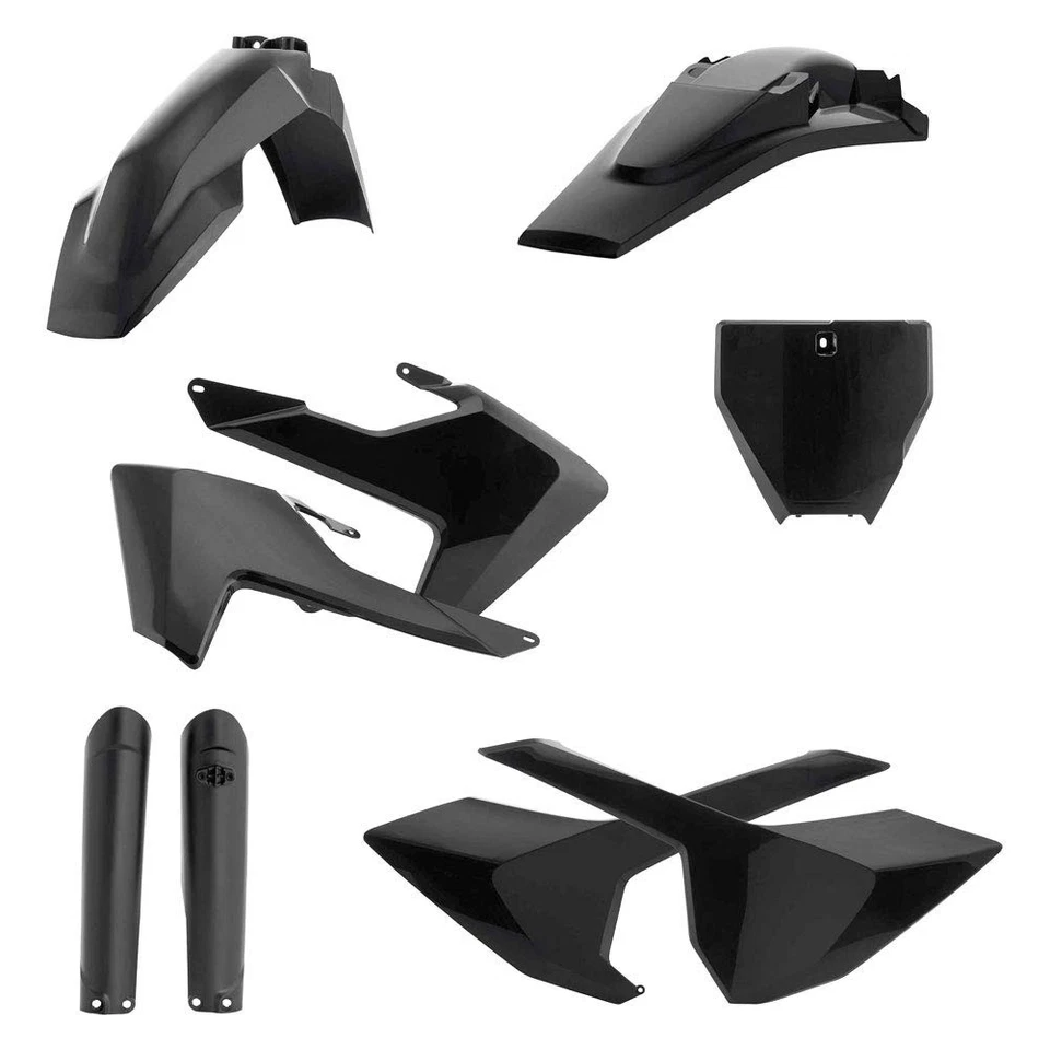 Acerbis Full Plastic Kit Black For Husqvarna FX 350 2017-2018 - Изображение 2 из 4