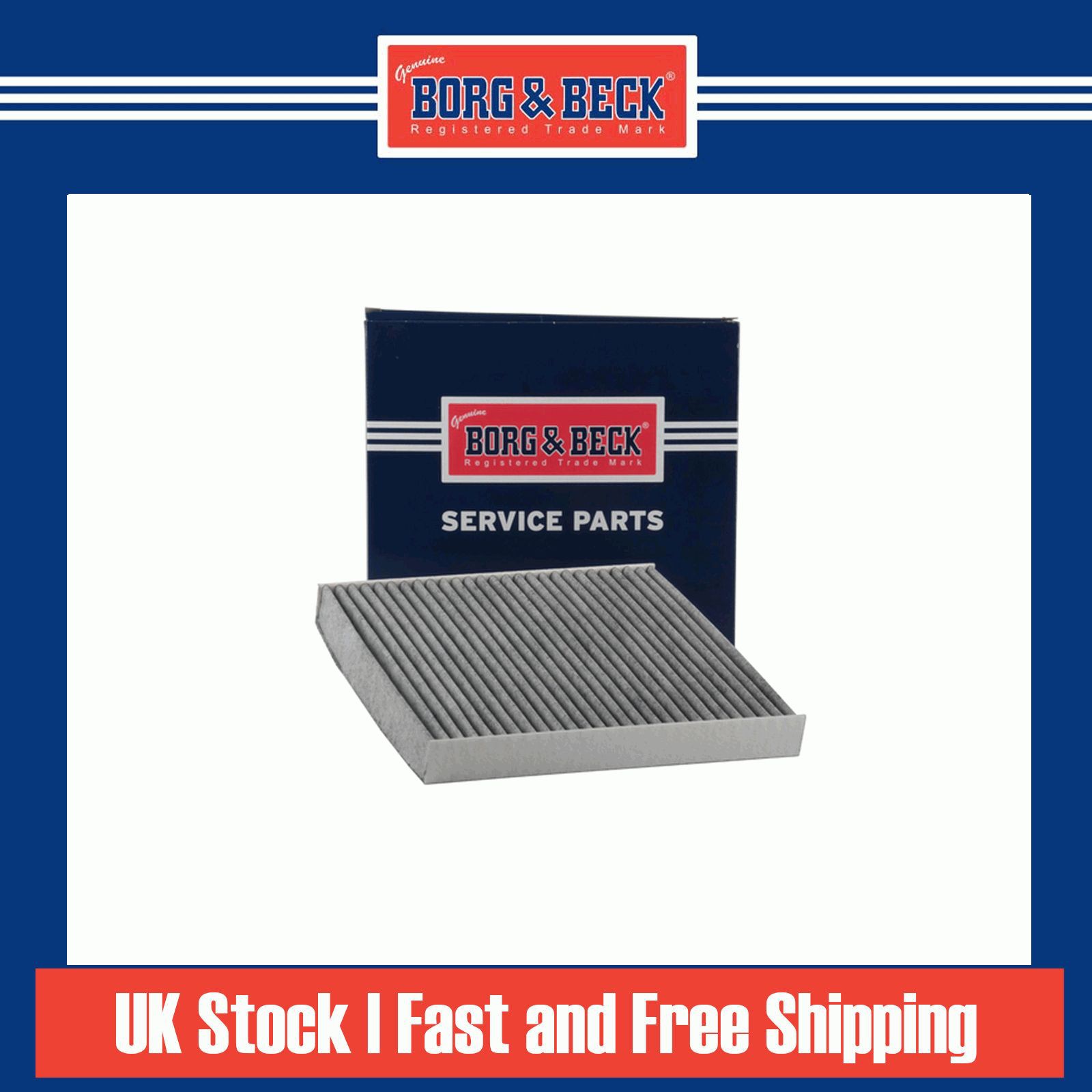 Genuine Borg & Beck Activated Carbon Cabin Pollen Interior Air Filter - BFC1277 - Image 2
