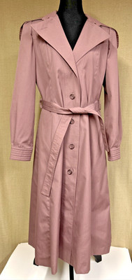 Windy Weather Ladies Raincoat Size Small, Color Mauve