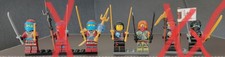 LEGO Ninjago Lot de minifigurines type Minifigure avec accessoires, plastique