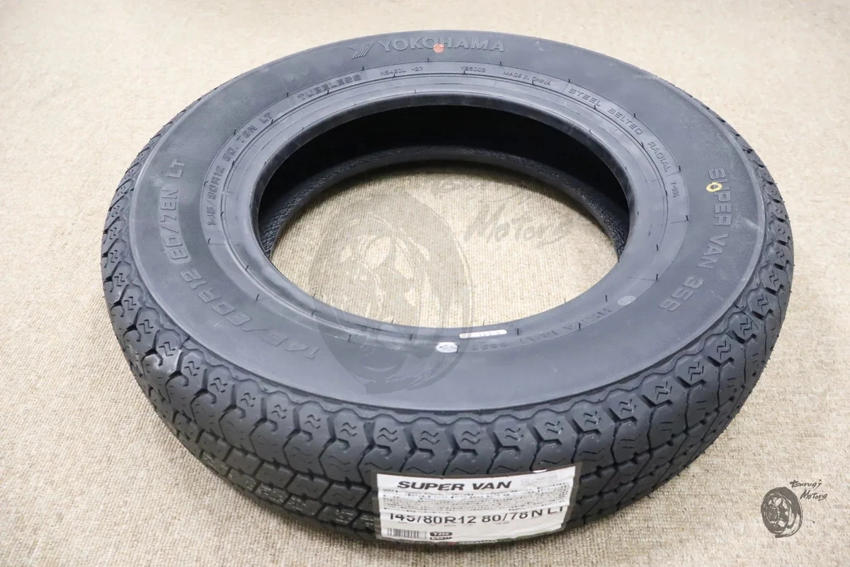 YOKOHAMA SUPER VAN Y356 145/80R12 80/78 145R12 6PR truck mini Tire