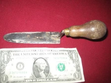 Tools Antique 1900's C. Monk Foundry Masonry Brick Trowel Pointing Tapered
