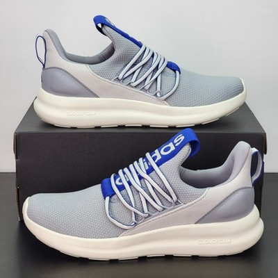 Adidas Lite Racer Adapt Men's Size 10 Athletic Shoes Gray Blue Casual Sneakers