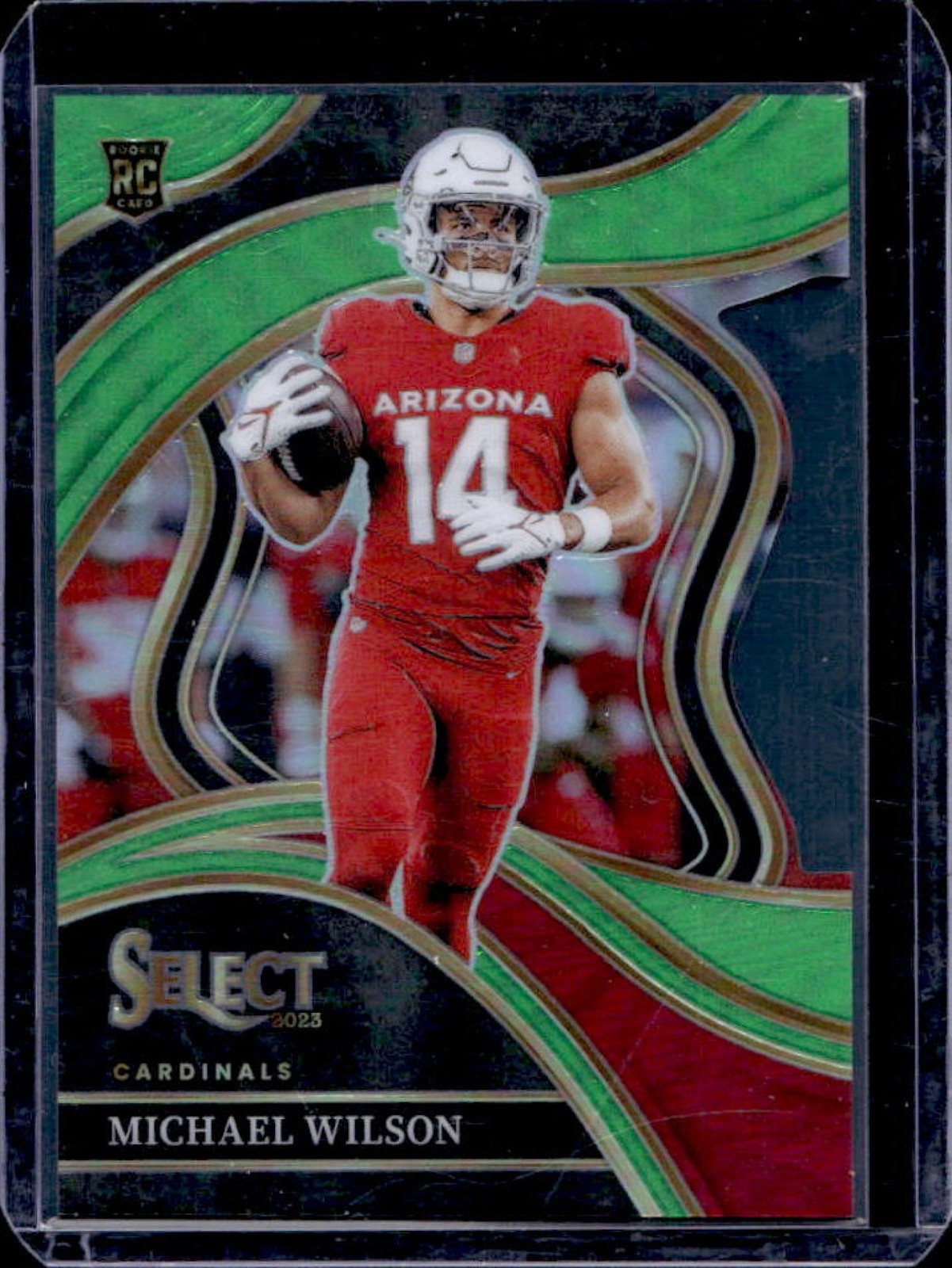 2023 Select Michael Wilson RC Neon Green Prizm Die Cut Club #53/499 Cardinals