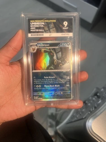 Pokémon TCG - Prismatic Evolutions - Umbreon - Master Ball - 059/131 - Ace 9