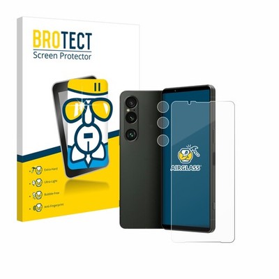 Panzerfolie Schutzglas für Sony Xperia 1 VI (Display+Kamera) Displayschutz