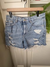 Garage Denim Juniors Size 11/30 Cut-off Blue ...