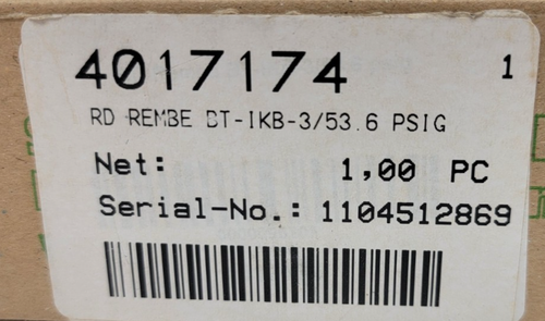 Neu Rembe GmbH Berstscheibe 80/3" BT-IKB-3 1501388 1340000001007 - Bild 3 von 13