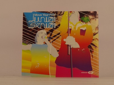 JUNIOR SENIOR MOVE YOUR FEET (L2) 3 Track CD Single Picture Sleeve MERCURY RECOR