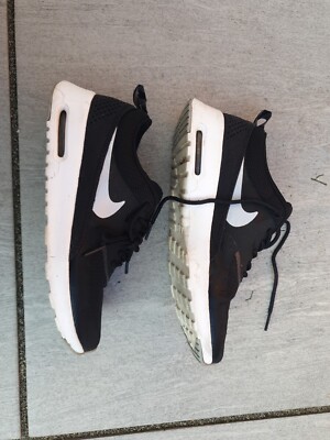 Ladies Black Nike Air Max Thea Trainers Size Uk UK