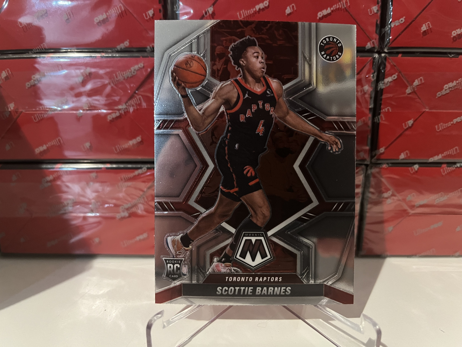 2021-22 NBA Mosaic Scottie Barnes #207 Base Rookie Card