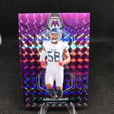 2024 Mosaic Harold Landry Hobby Purple Mosaic Prizm 16/49 Titans #216