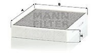 CUK 25 001 Mann-Filter Innenraumfilter FüR Alpina, Bmw, BMW (Brilliance)