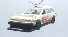 Christmas Ornament for Nissan Maxima Drift Car White/Red Decals