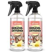 bio-chem Geruchsentferner Katzenurin Spray 2X 750 ml Enzymreiniger