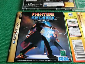 Saturn Fighters Megamix Obi Japan Import Sega SS