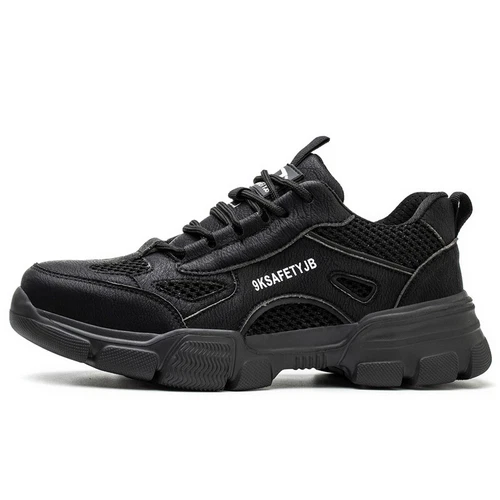 Herren unzerstörbare Arbeitssicherheit Anti-Punktion Stahl Zehe hohe Top Sneaker - Bild 26 von 28