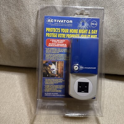 Activator Motion Sensor Detector Wireless Home Theft Security System RX-8 New