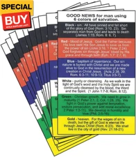 Pocket Cards - Plan of Salvation - Wallet Prayer Cards for Men, Women, Teens