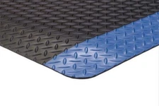 3'  Width  1/8" thick  Diamond Blue Border Rubber Runners Matting Choose Size