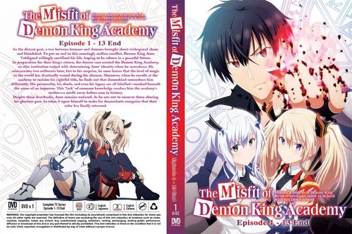 *DVD* ANIME THE MISFIT OF DEMON KING ACADEMY VOL.1-13 END ENGLISH DUBBED REG ALL - Imagen 3 de 7
