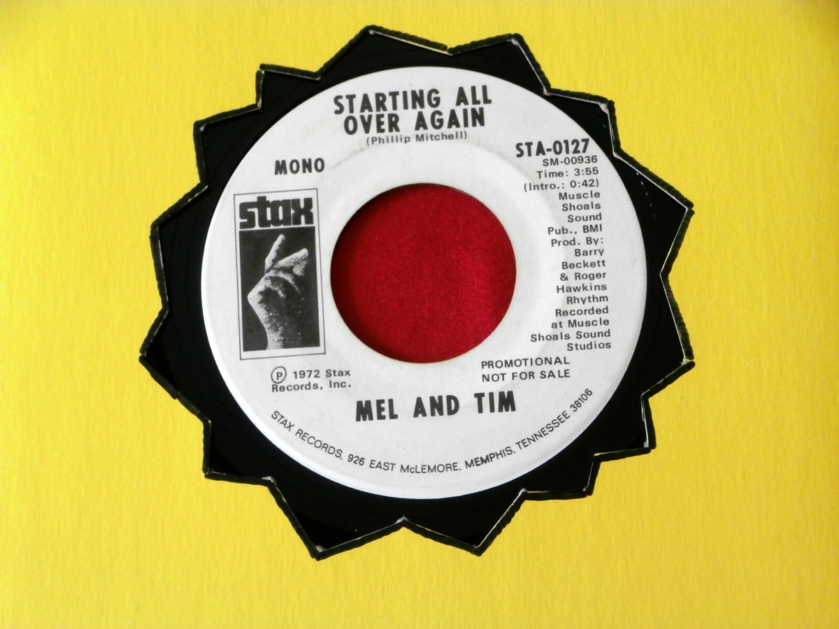MEL AND TIM~ STARTING ALL OVER AGAIN~ RARE PROMO~ VG+~ STAX