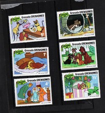 Lot de de timbres de Grenade en neufs xx