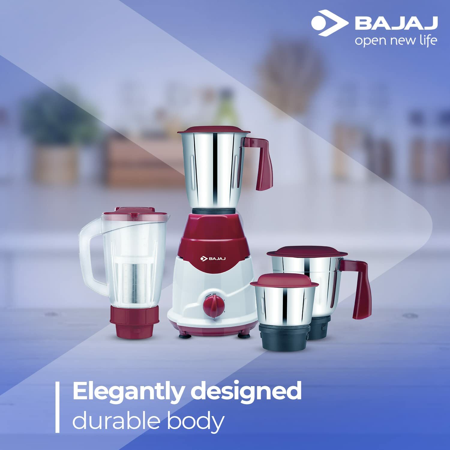 bajaj heavy duty mixer grinder