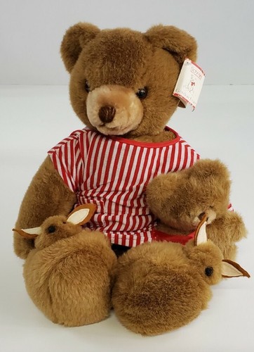 Vintage 17" Schmid Musical Teddy Bear Plush Lullaby Wind Up 1984 Gordon Fraser - Picture 5 of 10