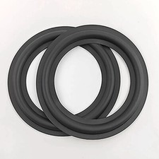 2pcs5.25" Replacement Speaker rubber SurroundWide Roll For Repair130/119/98/87mm