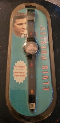 Elvis Presley Wristwatch Centric Digital Watch 2005 Splash Proof NOS