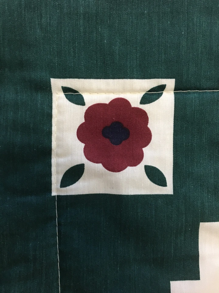 Par de fundas de almohada J.C. Penney & Co fundas Navidad invierno flor verde EE. UU. Foto 4 de 4