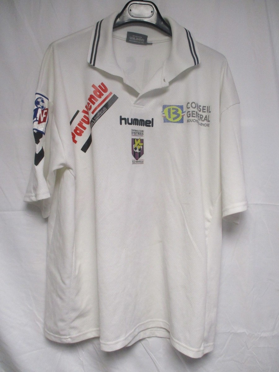 Maillot F.C ISTRES porté ELISOR n°6 Ligue 2 LNF match worn shirt HUMMEL 2002