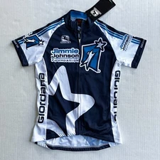 Giordana Cycling Jersey Womens XS Full Zip SS Italy Poly Vero JJF Pockets NWT
