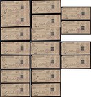 U.S. - PN1-18 (Postal Note) - Complete Set of First Day Covers (Cairo, IL - xcl)