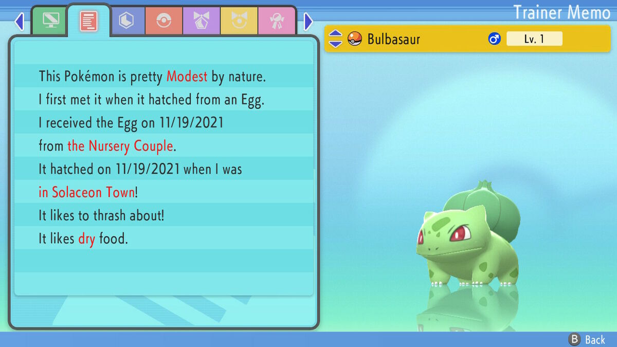 WTS shiny bulbasaur - Shiny and Special Pokémon - Silver - Pokemon