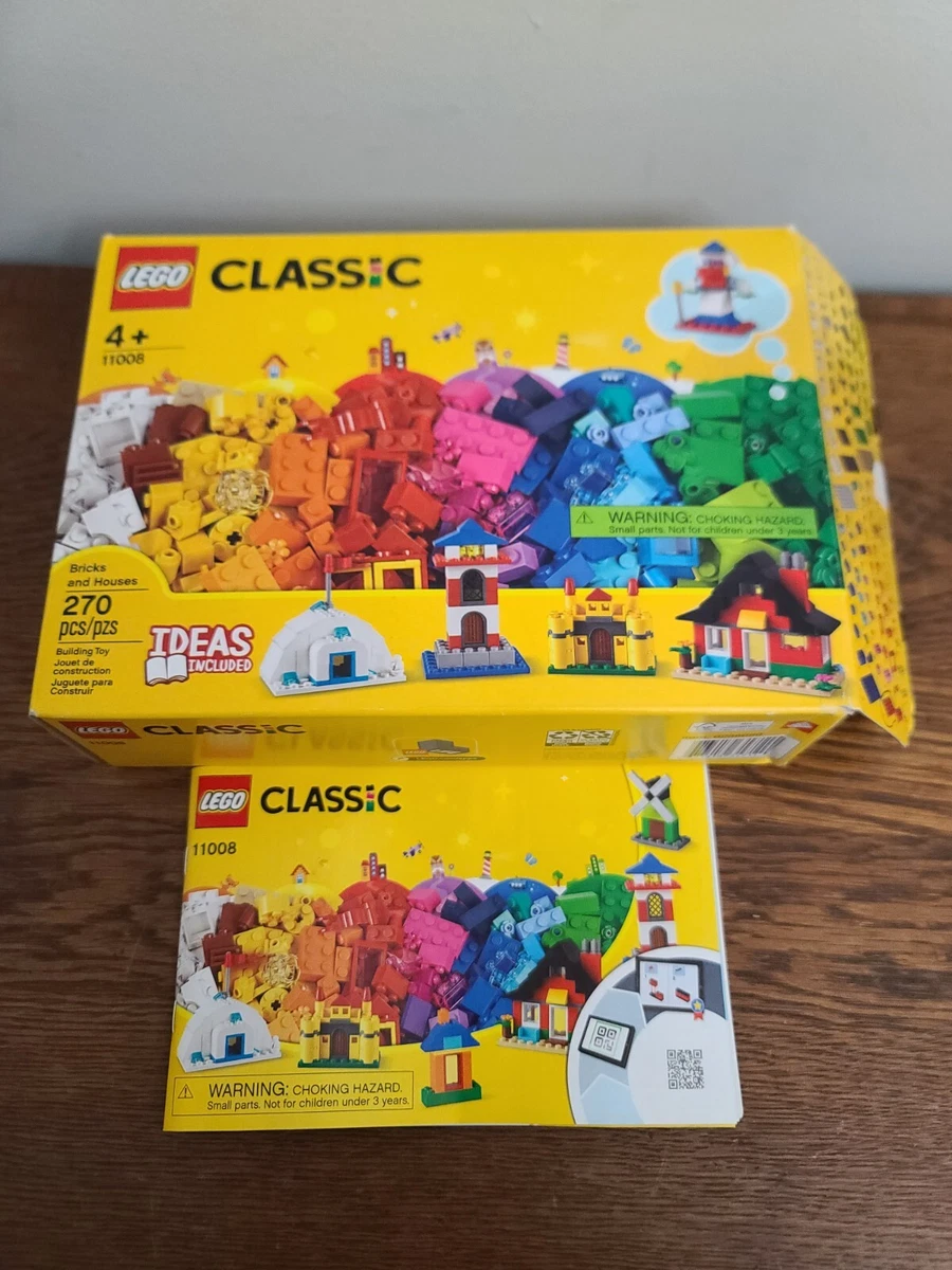 LEGO Classic Bricks and Houses 11008 270 Pieces 1 269 Total Instructions
