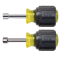 Klein Tools 610M Magnetic Tip Stubby Nut-Driver Set - 1-1/2" Shanks