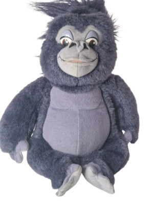 Vintage Mattel Plüsch Gorilla m. Sound 1998 Tarzan Affe Terk Stofftier
