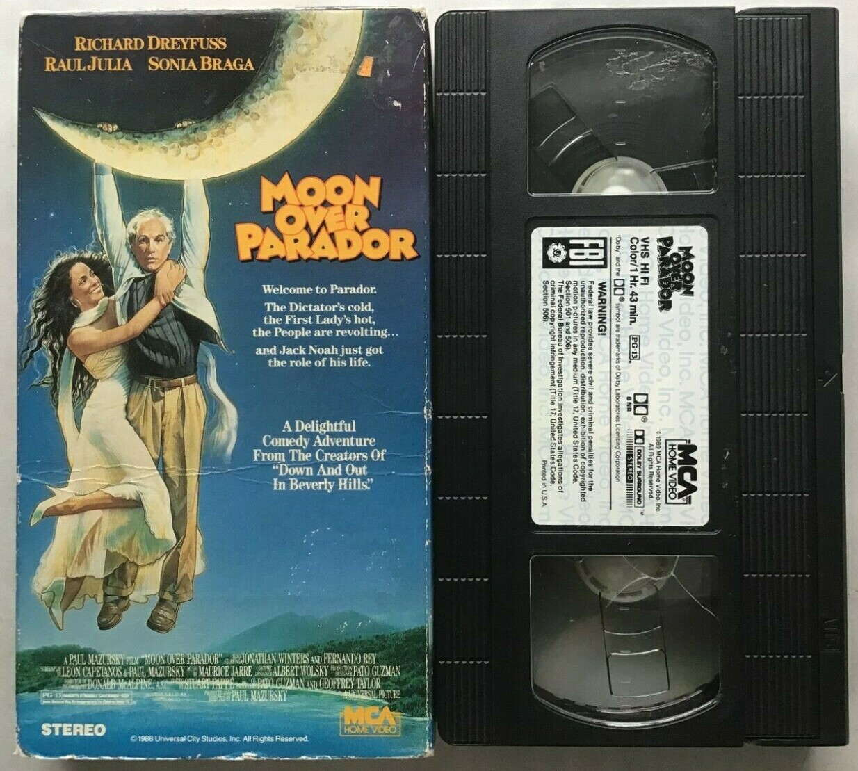 Moon Over Parador Vhs 1998 For Sale Online Ebay