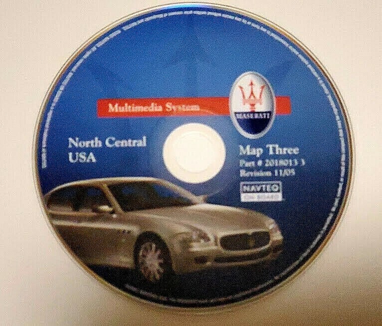 Maserati Quattroporte 2004-2009 Head unit