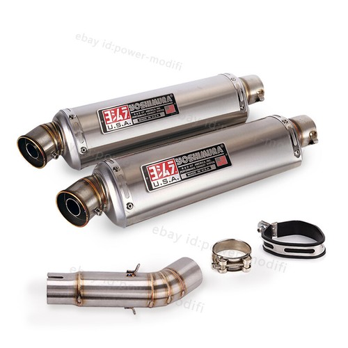 Silenciador de puntas de tubo de escape medio antideslizante para Suzuki GSXS750 GSX750 hasta 2025 - Imagen 9 de 13