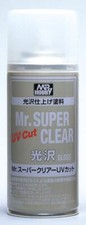 Mr. Hobby Clear Top Coat Series Spray Paint - Us