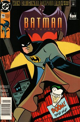 The Batman Adventures #16 Newsstand Cover (1992-1995) DC Comics | eBay