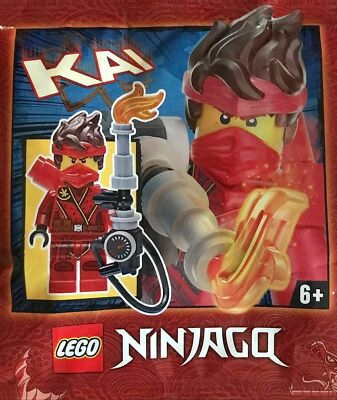 LEGO Ninjago: Kai The Island with Flamethrower Torch and Bonus