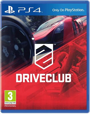 PS4 Driveclub Playstation 4 Drive Club EXCELLENT Racing Game PS5 Compatible